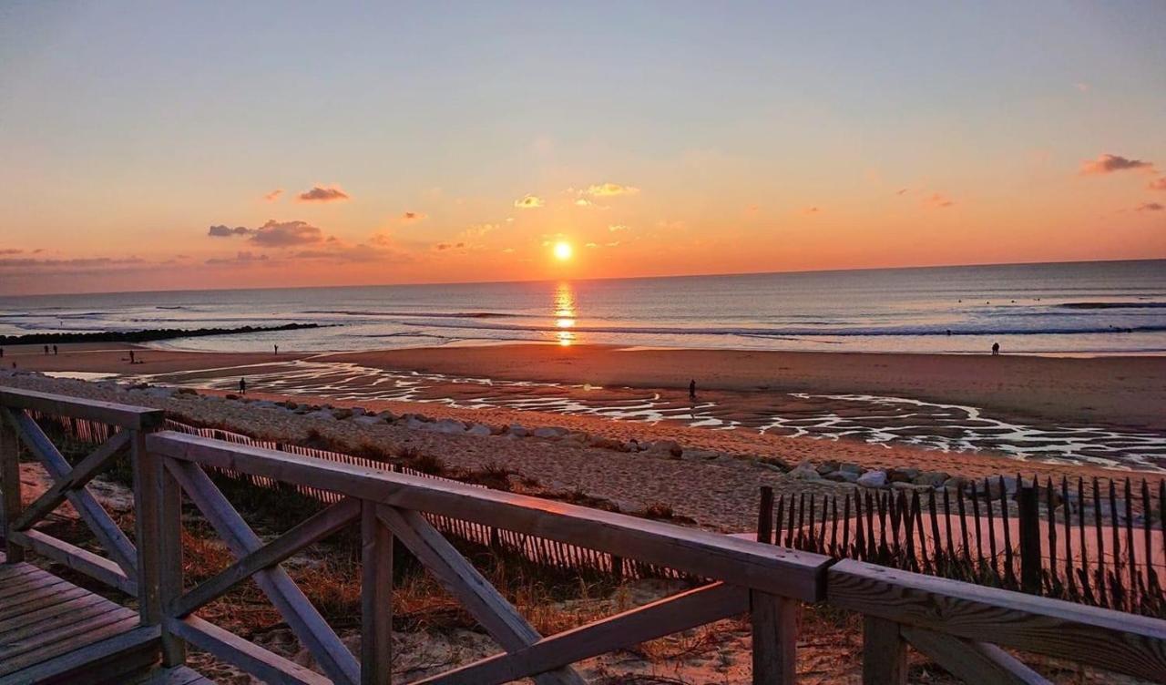 1Ere Ligne, Dernier Etage, Vue A 180° Sur L'Ocean, Lacanau, Plage Centrale Exteriör bild