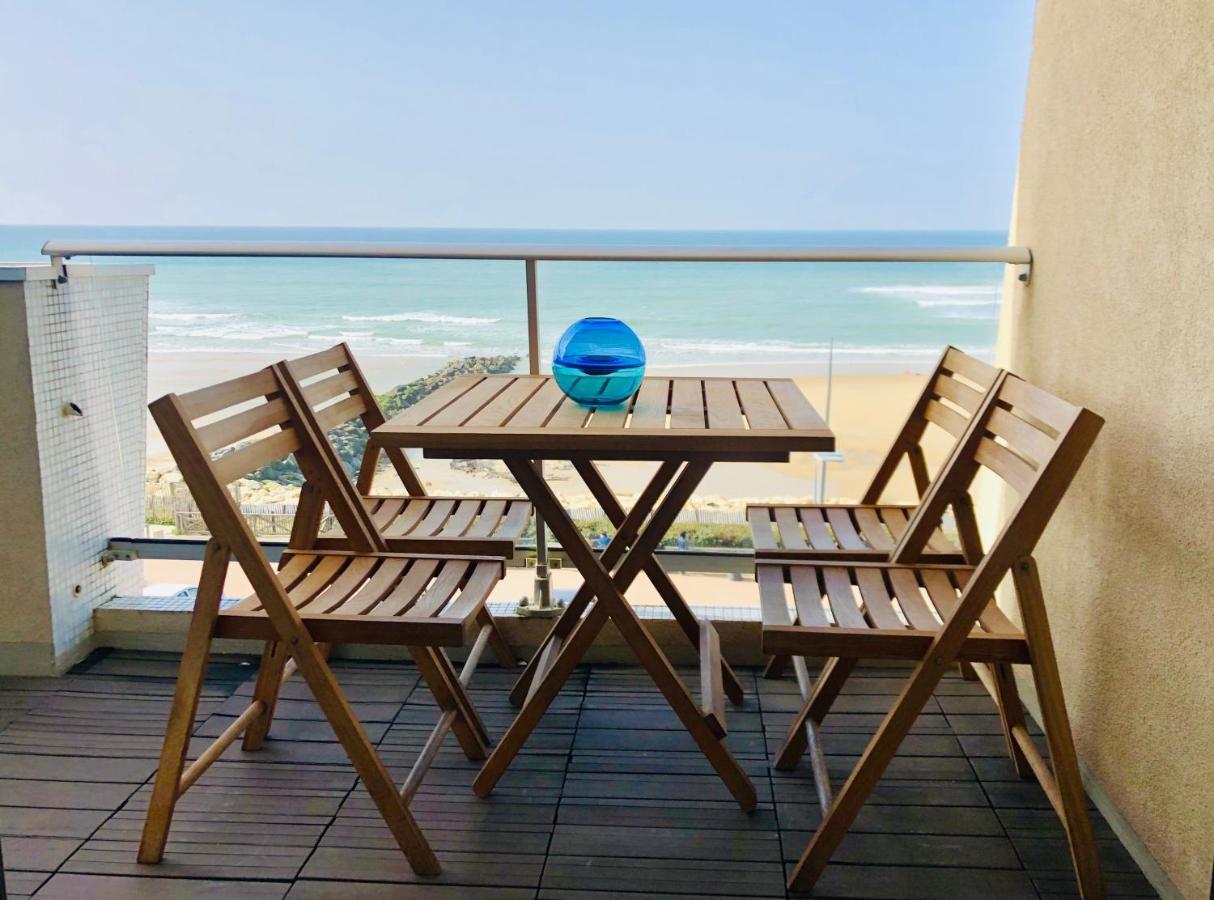 1Ere Ligne, Dernier Etage, Vue A 180° Sur L'Ocean, Lacanau, Plage Centrale Exteriör bild